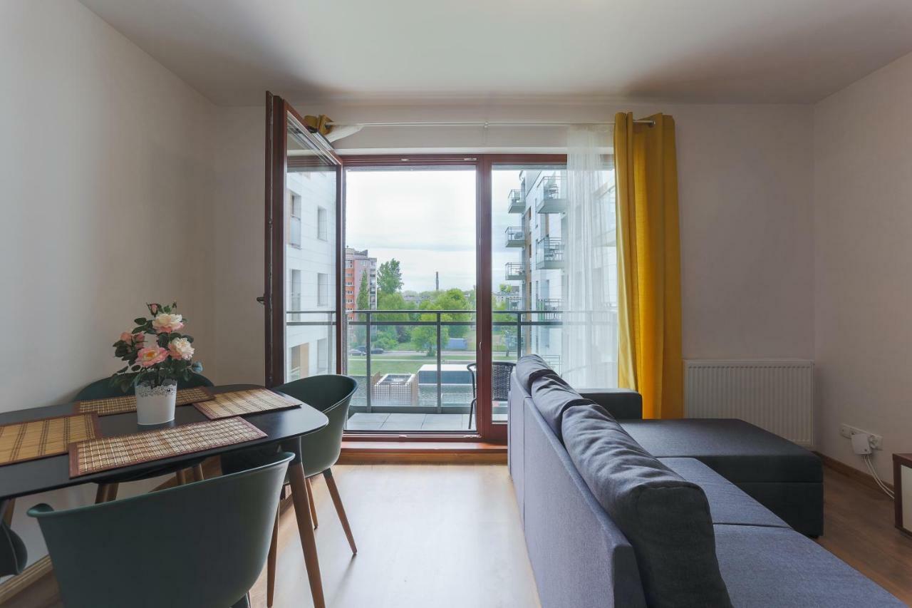 Apartament Gdansk Z Balkonem Stare Miasto Exterior foto